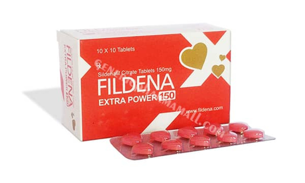 How does Fildena 150mg tablet work for ED treatment?