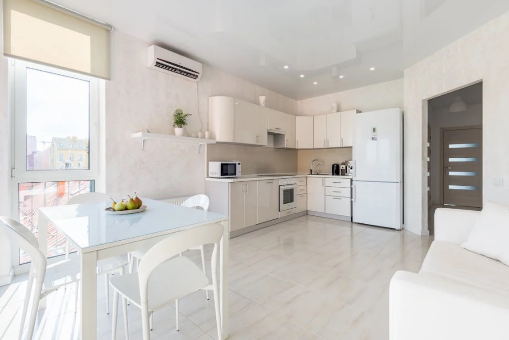 An image of an AC in a kitchen