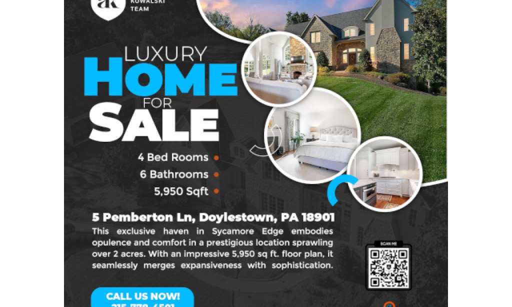 Broker's Open House at 5 Pemberton Ln, Doylestown: Historic Luxury Home in Sycamore Edge Community