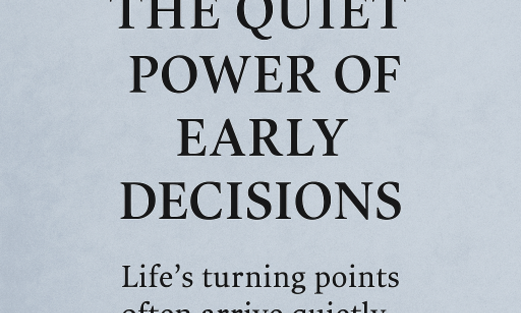 Small Steps, Big Outcomes: The Case for Timely Action