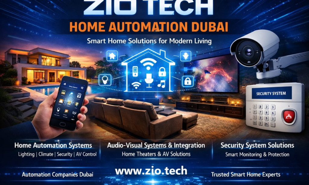 Smart Home Automation In Dubai by ziotech
