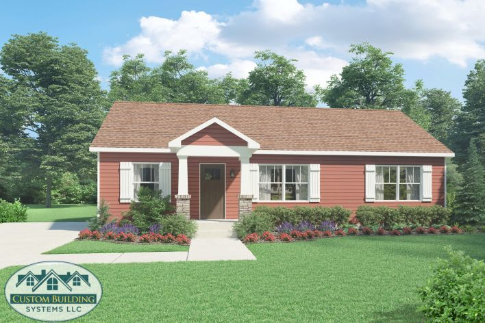 A modern modular house