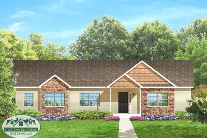 A modern modular house