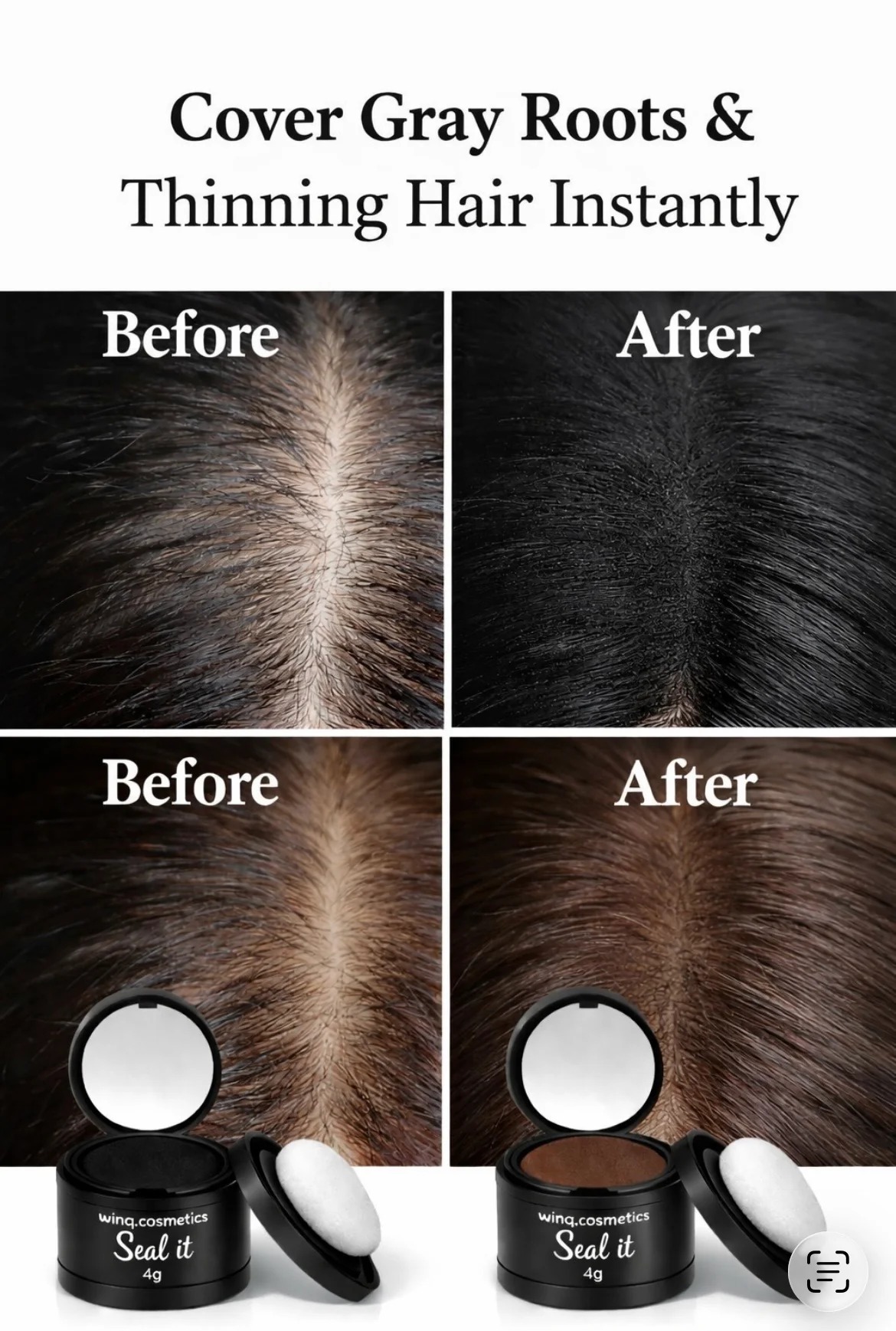 Seal It Hair Cover Up Powder