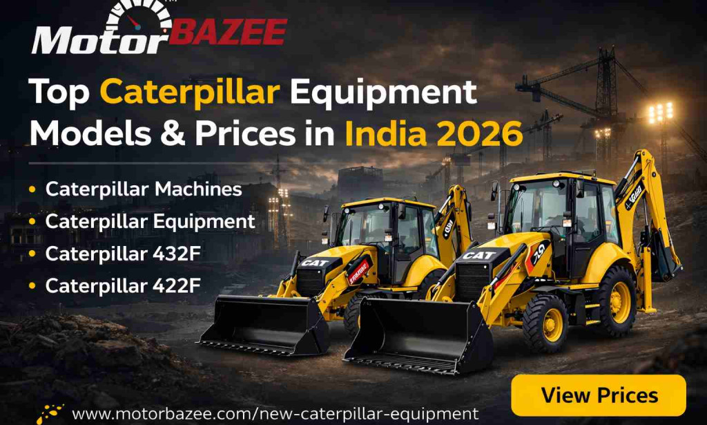 Top Caterpillar Equipment Models & Prices in India 2026