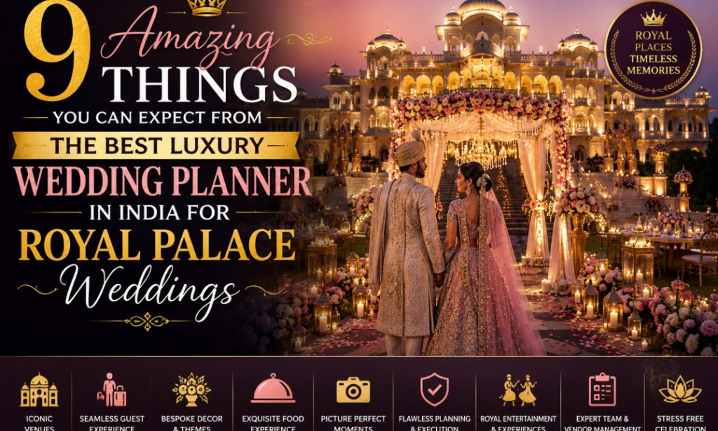 9 Amazing Things You Can Expect from the Best Luxury Wedding Planner in India for Royal Palace Weddings!